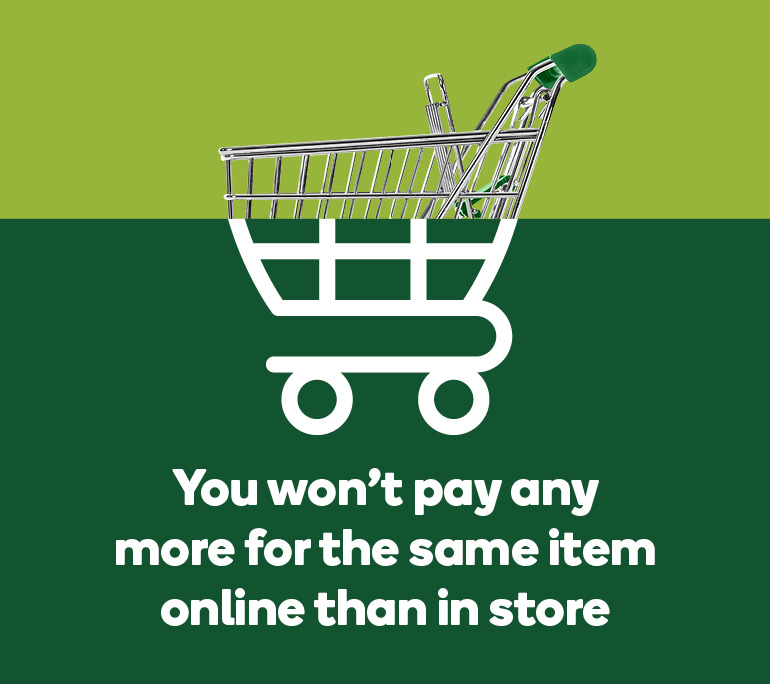 Same Prices In Store & Delivered Woolworths